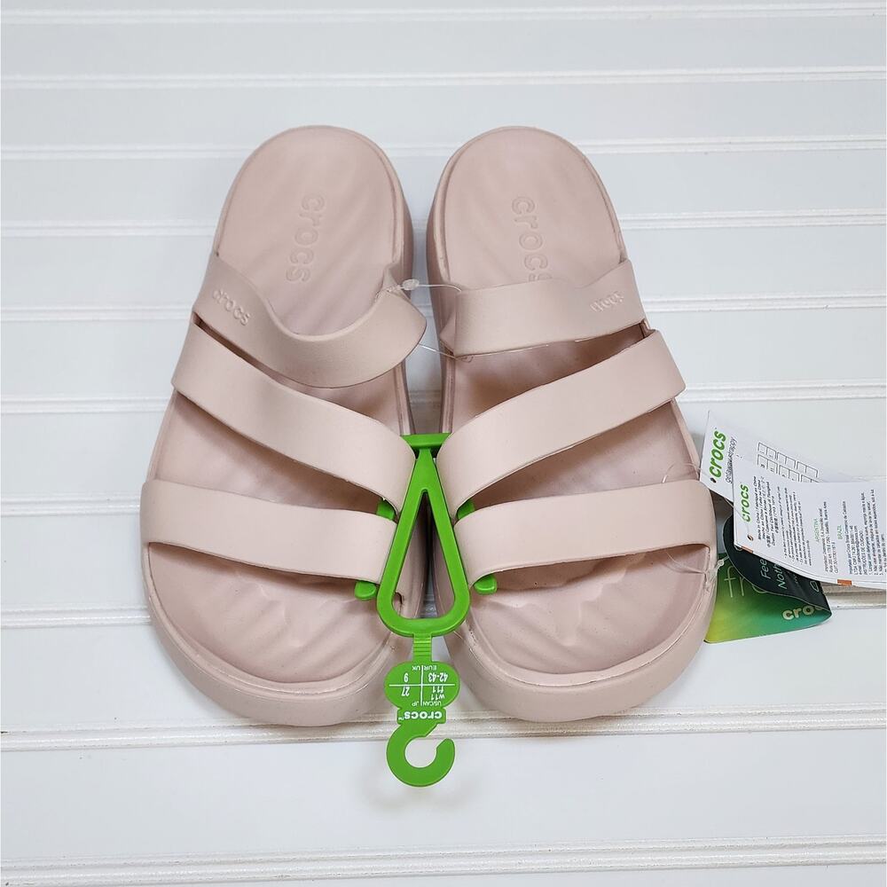 NWT Crocs Getaway Strappy Sandals/Slides - Picture 3 of 9